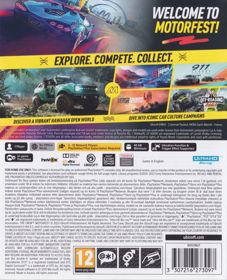The Crew: Motorfest - Box - Back