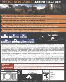 theHunter: Call of the Wild - Box - Back