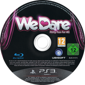 We Dare: Flirty Fun For All - Disc Image