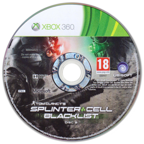 Tom Clancy's Splinter Cell: Blacklist - Disc Image