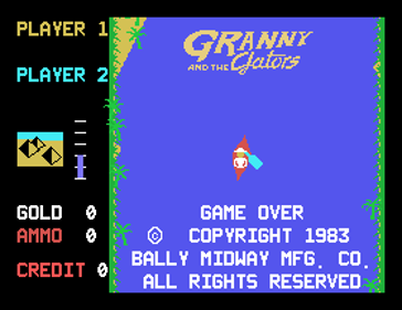 Granny and the Gators - Screenshot - Game Title