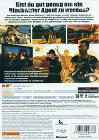 Blackwater - Box - Back