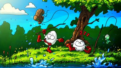 The Fantastic Adventures of Dizzy - Fanart - Background